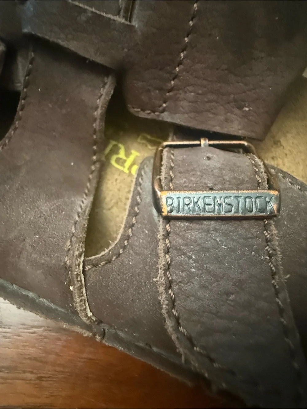 Birkenstock  Madeira Men's Brown Closed-Toe Fisherman Sandals